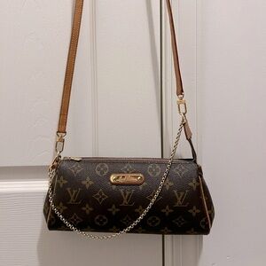 Louis Vuitton Monogram Eva Clutch Authentic